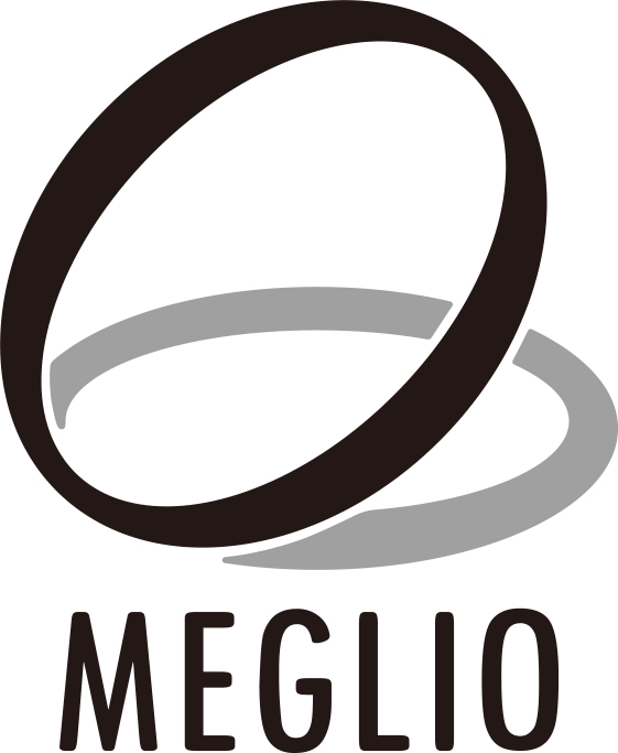 MEGLIOロゴ（モノクロ）