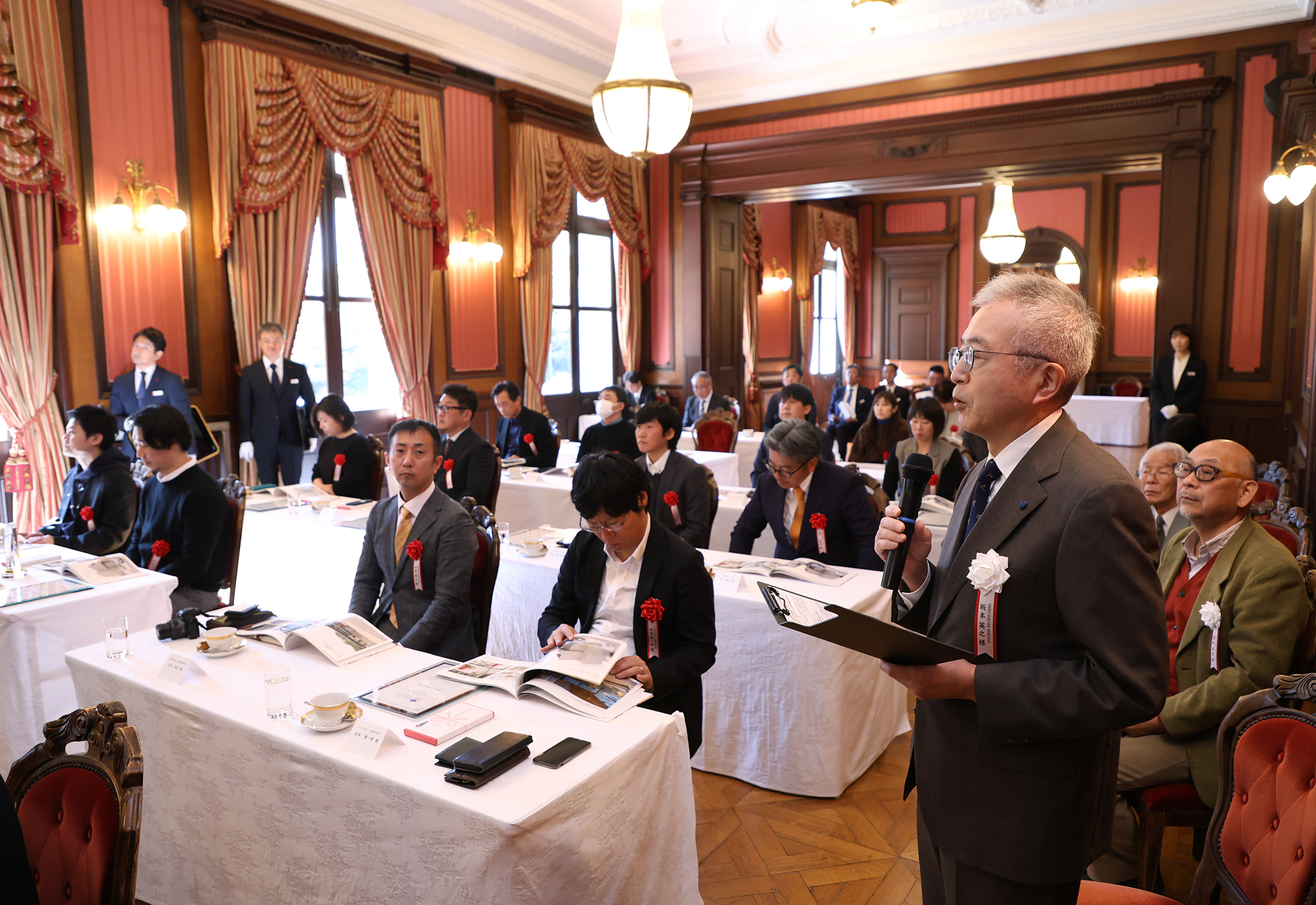 表彰式のようす