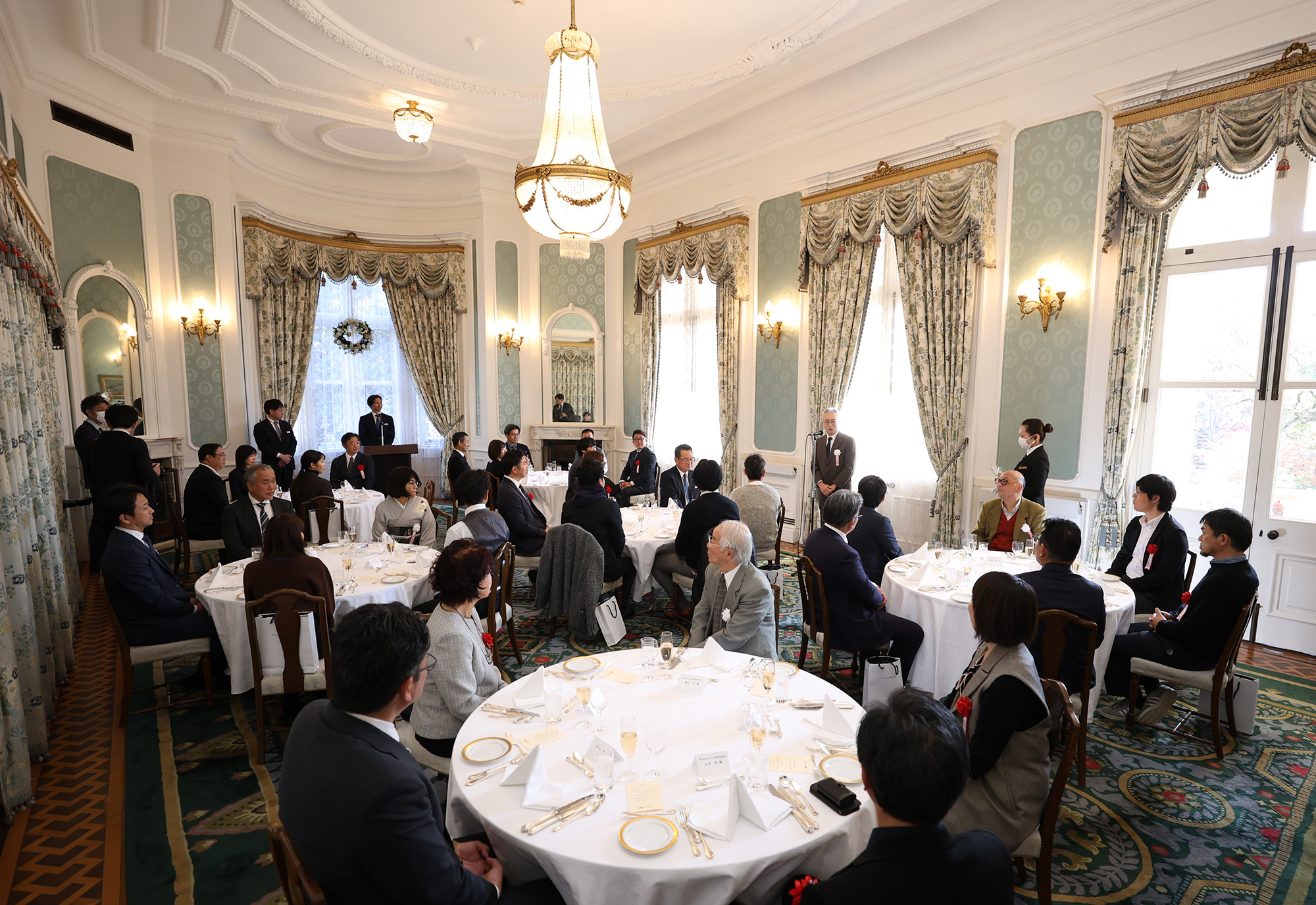 懇親会のようす